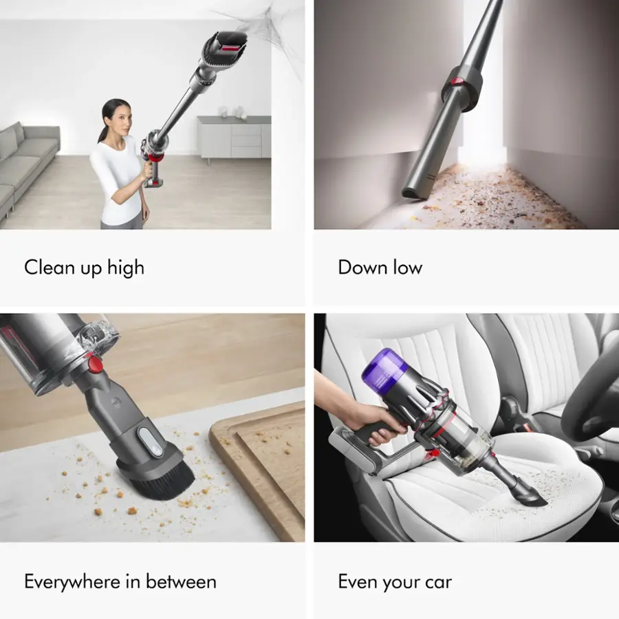 Clean up high, Clean down low, Clean everywhere in between, Clean even your car.