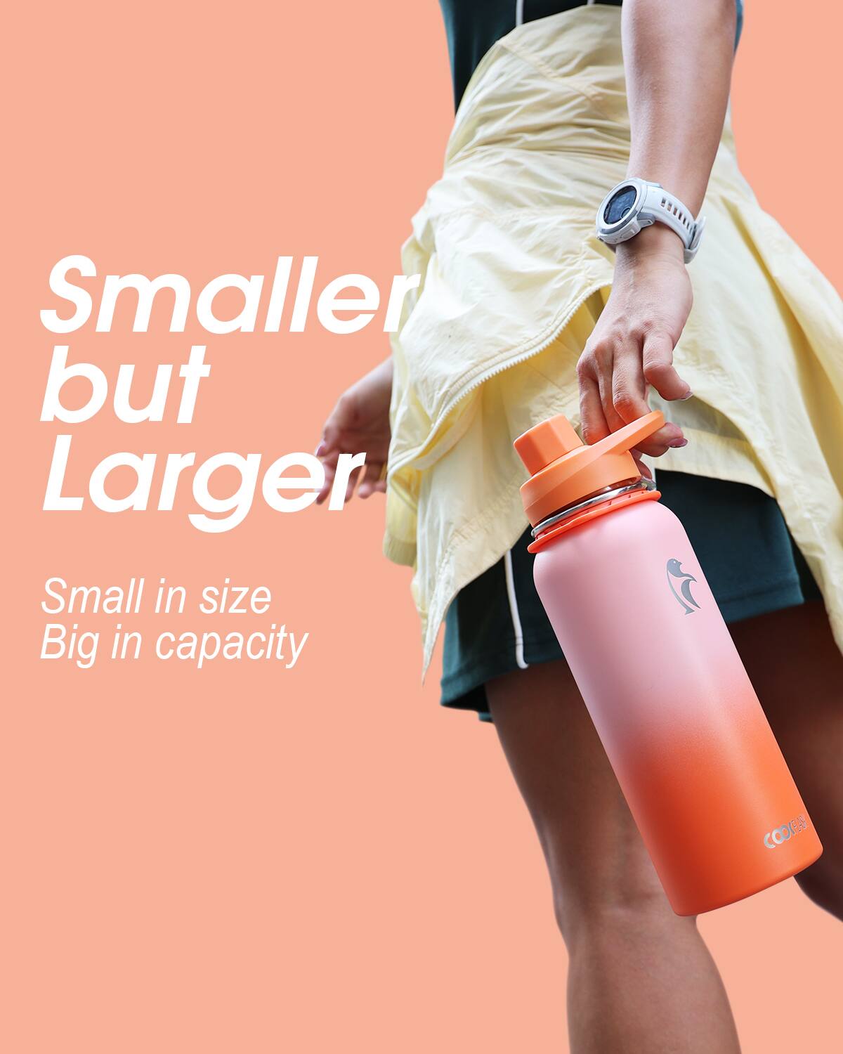 Smaller but Larger  
Small in size  
Big in capacity  
COOEA