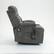 Alt View 4. Boyel Living - Oversized Elderly Electric Lift Chair 4 OKIN Motor 180° Flat Heat Massage 2 Remote 2 Cup Holder 2 Pocket - Dark Brown.