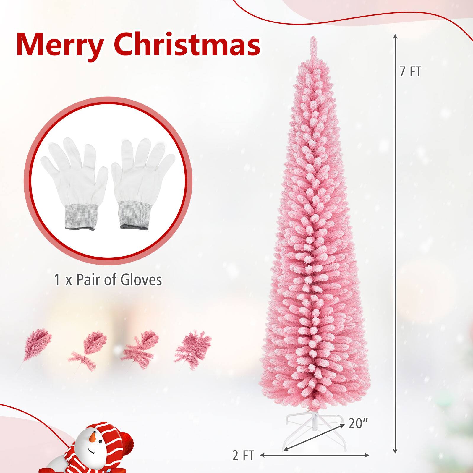 Merry Christmas

7 FT

1 x Pair of Gloves

20"

2 FT