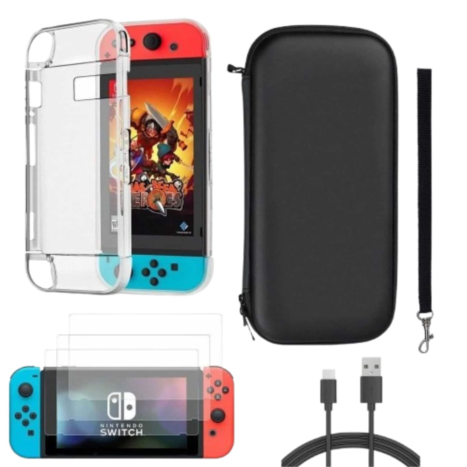 Stock Preferred - Nintendo Switch Accessories Bundle