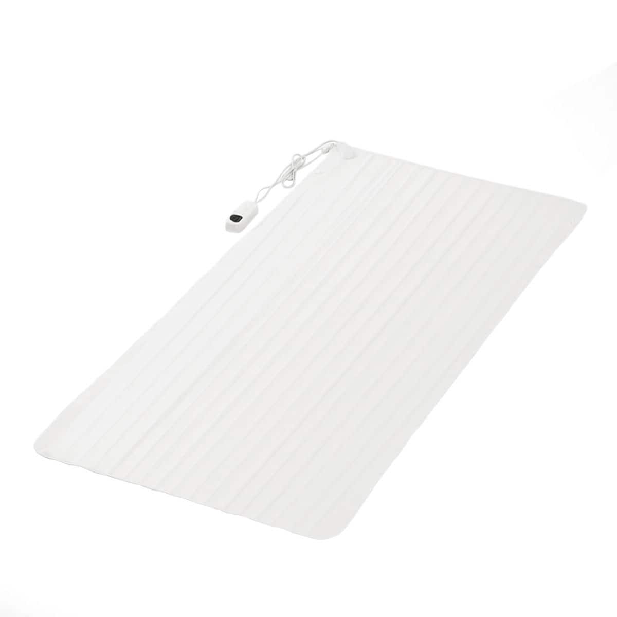 Costway Heated Mattress Pad LowVoltage 5 Temperature Modes 8H Timer UL