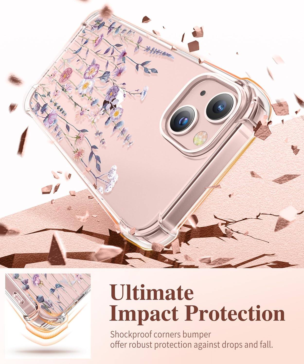 Ultimate Impact Protection

Shockproof corners bumper offer robust protection against drops and fall.