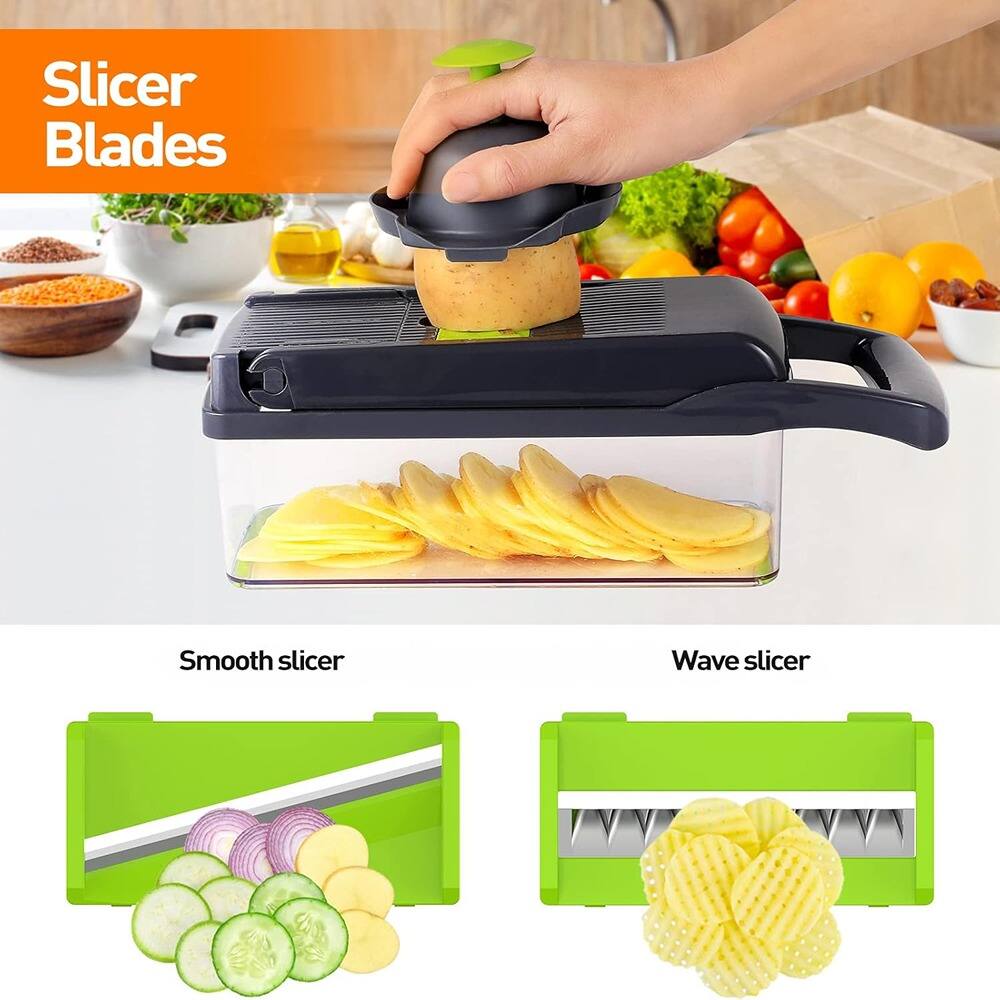Slicer Blades

Smooth slicer

Wave slicer