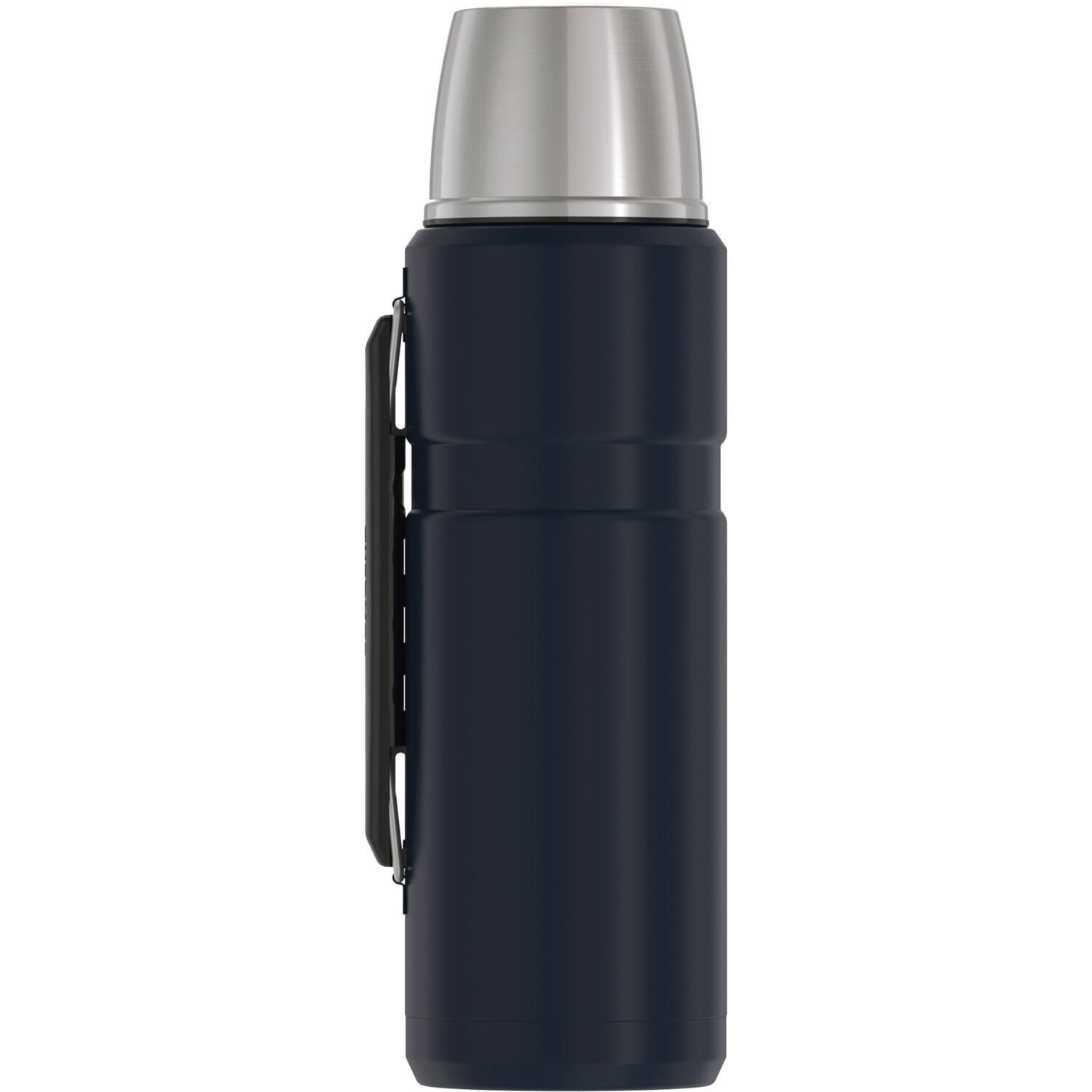 Back. Thermos - Stainless King Vacuum Insulated Stainless Steel Beverage Bottle 1.2 L - Matte Blue.