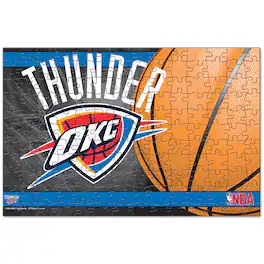 WinCraft - Oklahoma City Thunder 150-Piece Team Puzzle - Multicolor