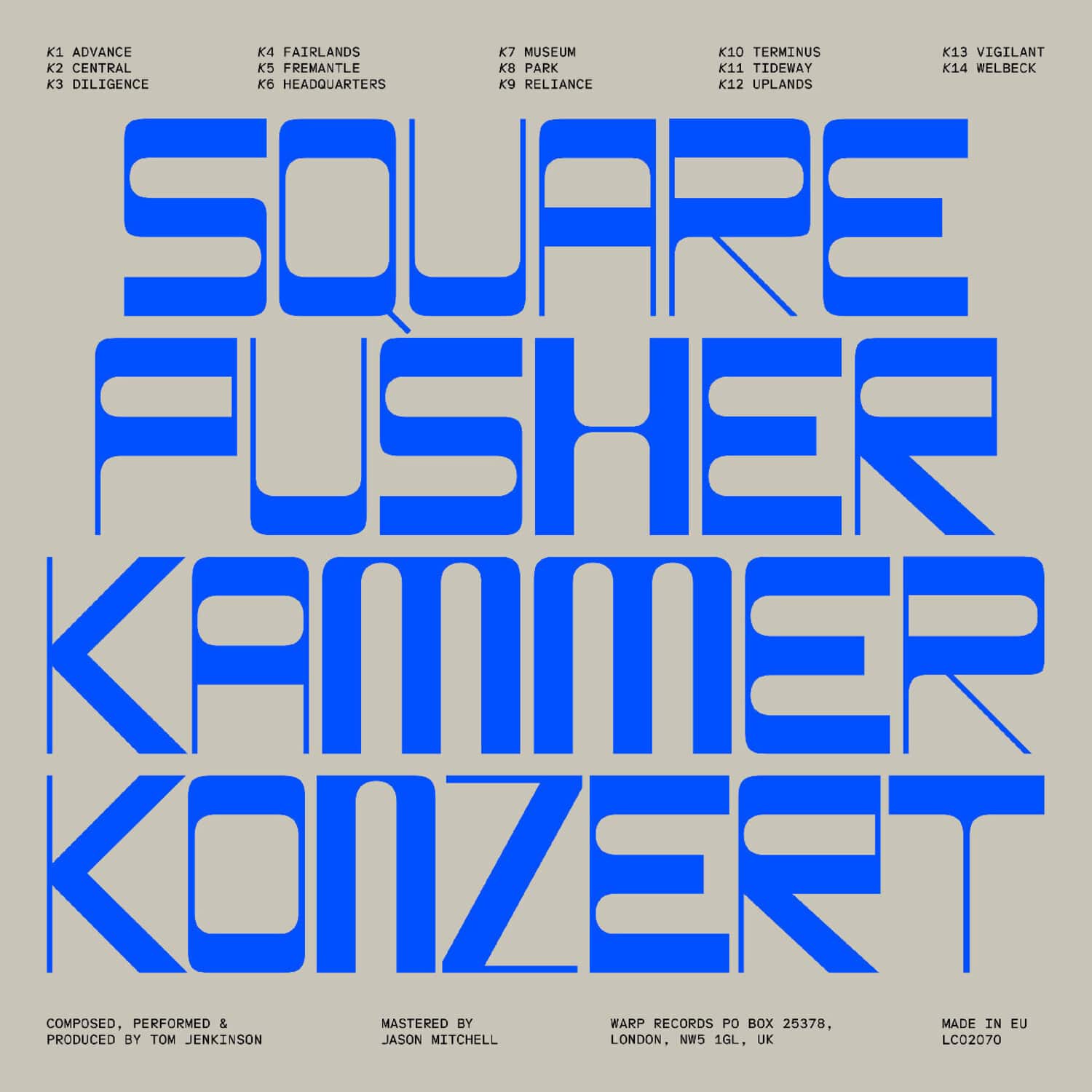Squarepusher - Kammerkonzert   - VINYL LP price history on PriceWatchPro