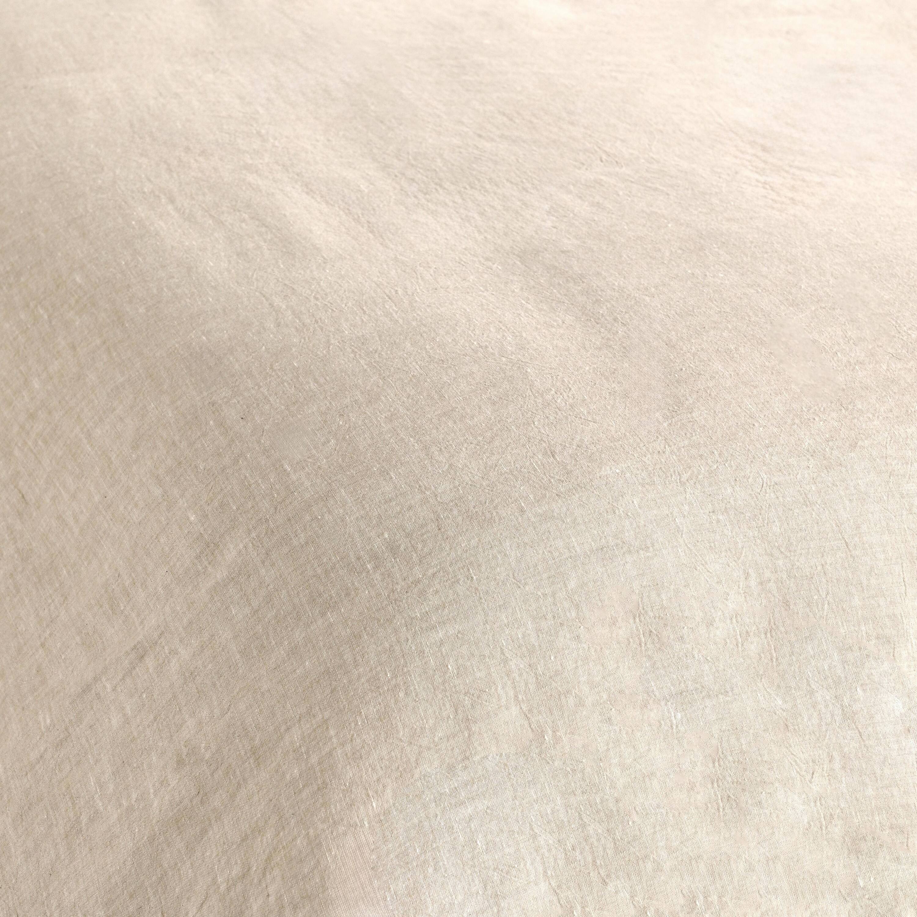 Angle. Manhattan Lane - Savi King Size Duvet Cover, Hand Stitched,  Cotton Linen and Cashmere - Beige.