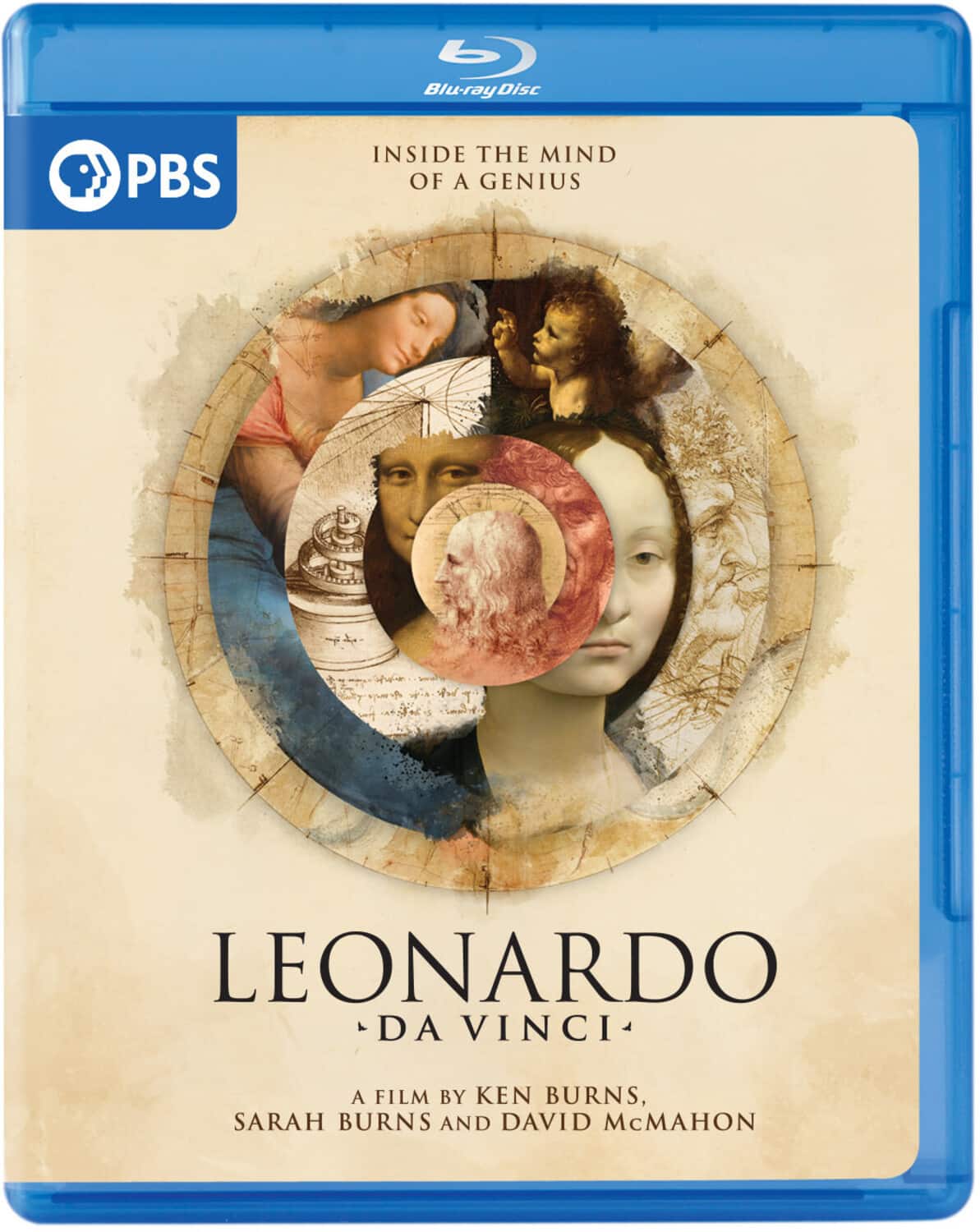 Front. Leonardo Da Vinci (A Film by Ken Burns, Sarah Burns and David McMahon)   - BLU-RAY.