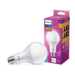 Philips - A21 E26 (Medium) LED Bulb Soft White 150 Watt Equivalence 1 pk