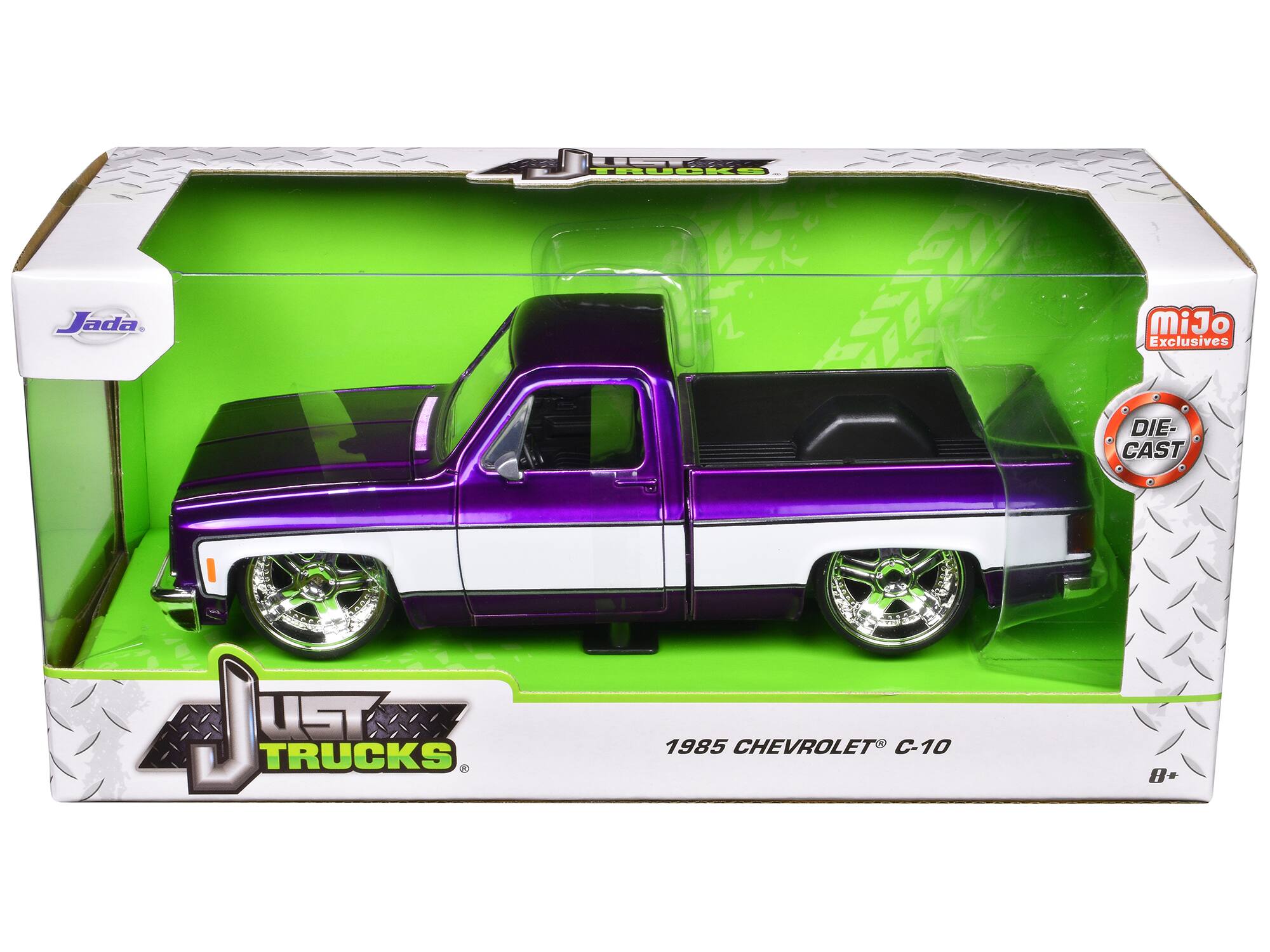 Jada MiJo Exclusives  
UST Trucks  
1985 Chevrolet C-10  
DIE-CAST  
8+