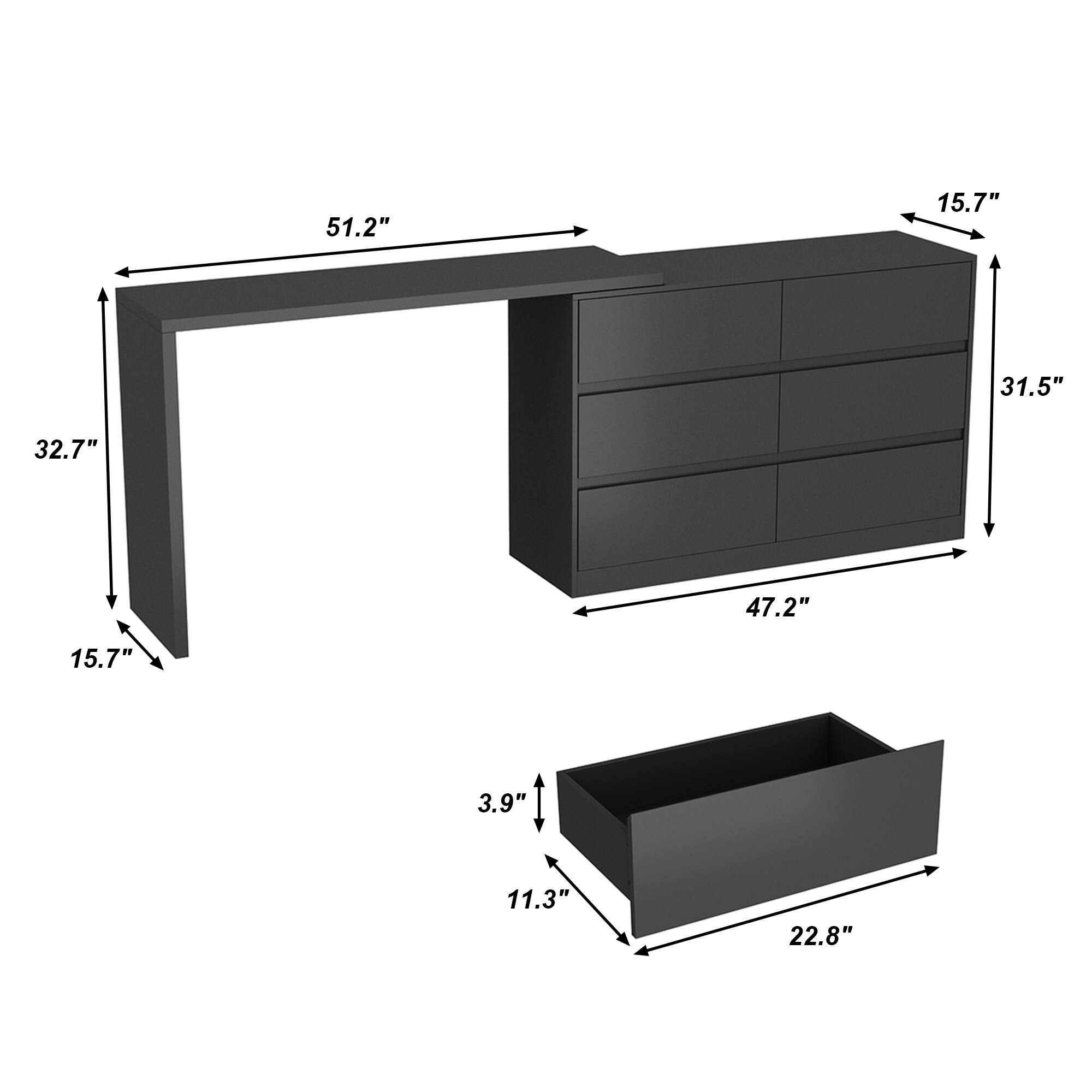 51.2", 32.7", 15.7", 47.2", 15.7", 31.5", 3.9", 11.3", 22.8"