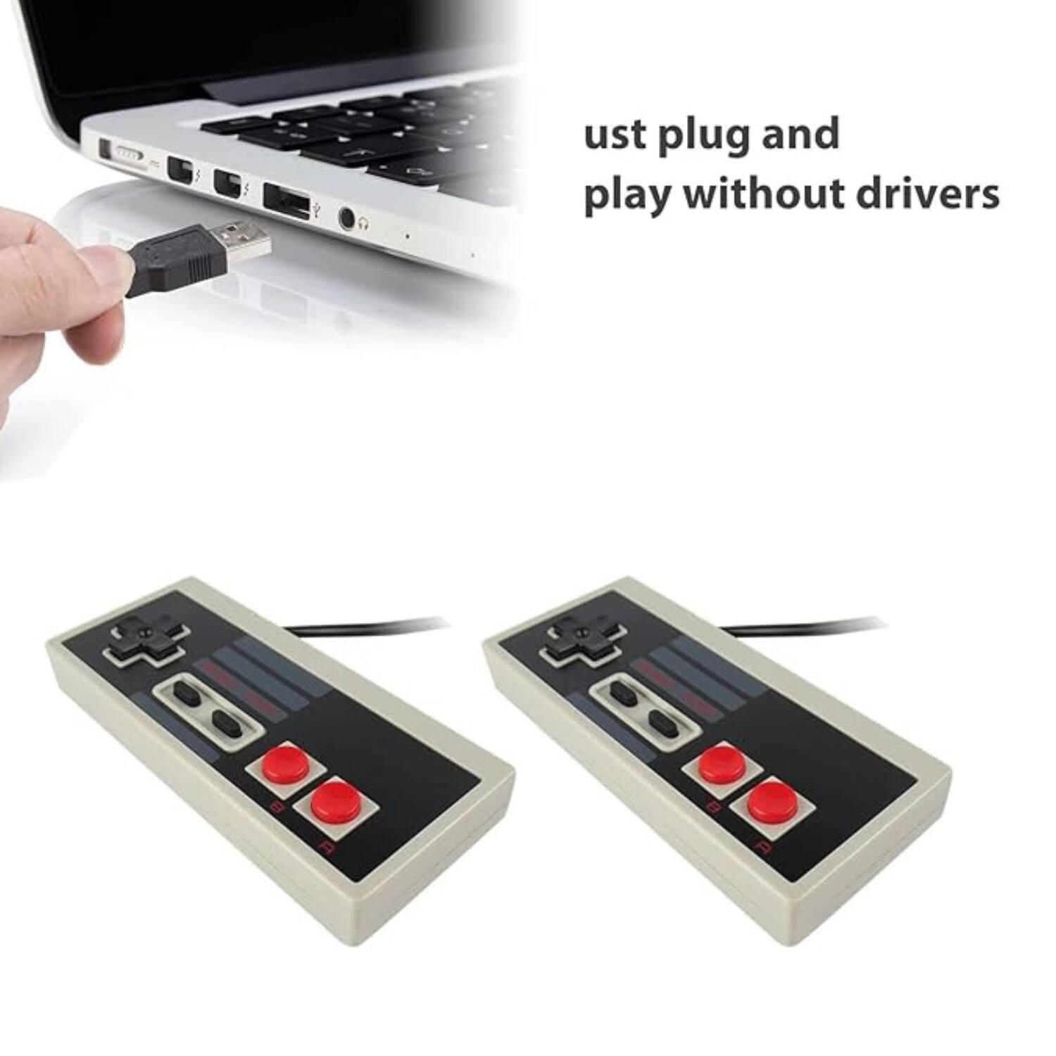 Just plug and play without drivers