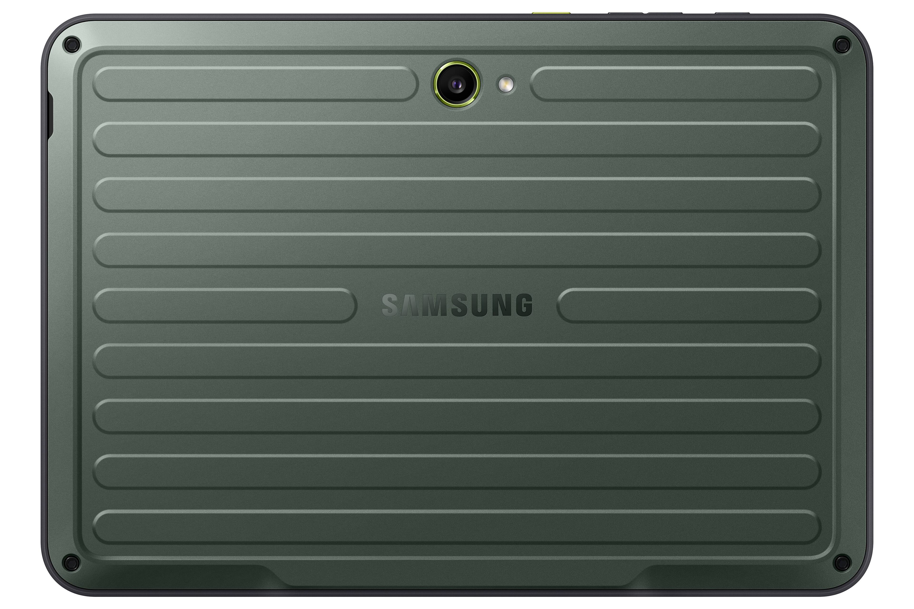 Alt View 4. Samsung - Samsung Galaxy Tab Active5 Pro 5G 10.1" Tablet - Unlocked - 256GB - Green - Green.