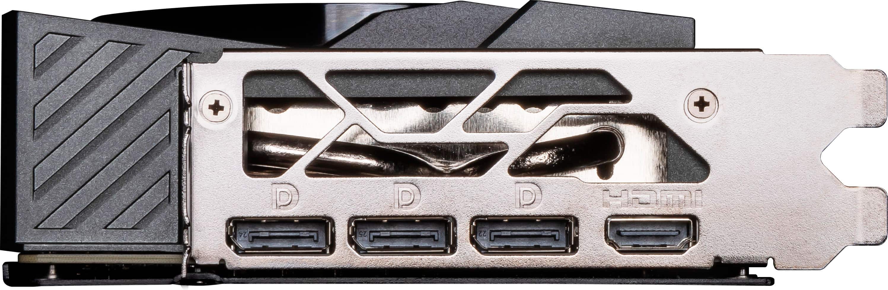 Alt View 2. MSI - NVIDIA GeForce RTX 5070 12G GAMING TRIO OC 12GB GDDR7 PCI Express Gen 5 Graphics Card - Black.