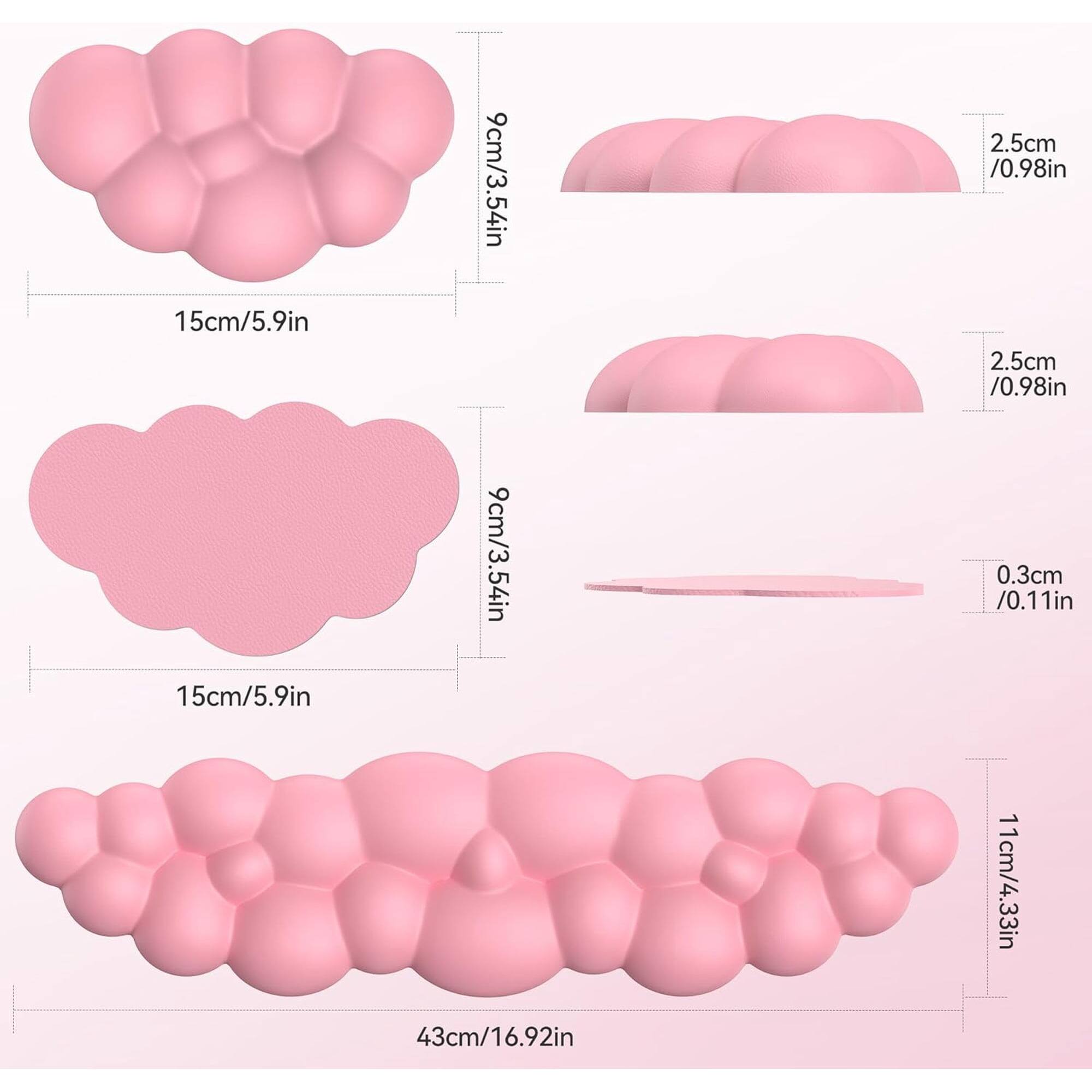 15cm/5.9in  
9cm/3.54in  
43cm/16.92in  
2.5cm/0.98in  
0.3cm/0.11in  
11cm/4.33in