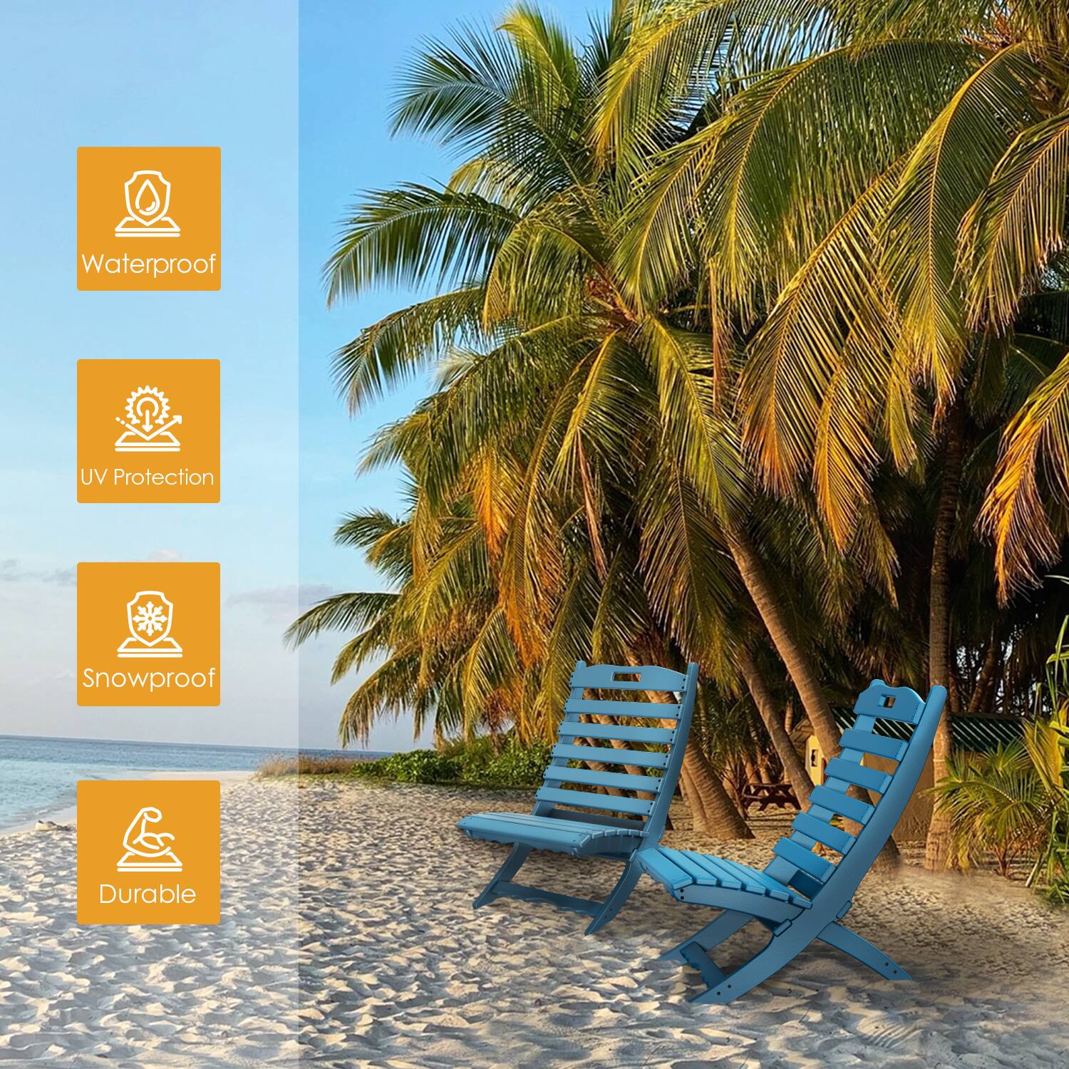 Waterproof  
UV Protection  
Snowproof  
Durable