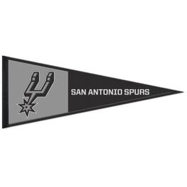 WinCraft - San Antonio Spurs 13" x 32" Wool Primary Logo Pennant - Multicolor