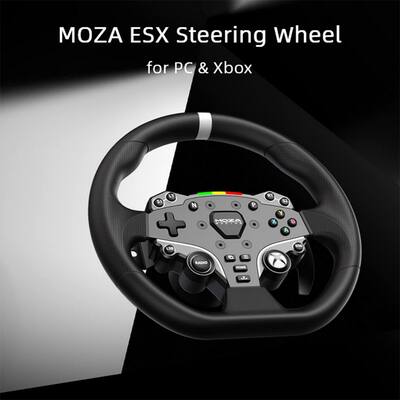 Moza Racing ESX Sim Racing Steering Wheel for Xbox One, Xbox Moza Racing ESX Sim Racing Steering Wheel for Xbox One, Xbox
