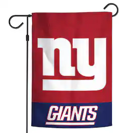 WinCraft - New York Giants 12" x 18" Applique Garden Flag - Multicolor