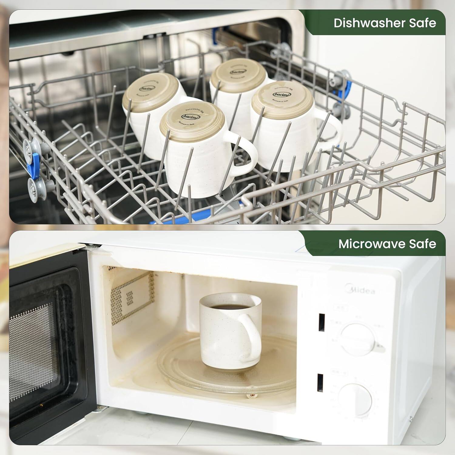 Dishwasher Safe  
Microwave Safe