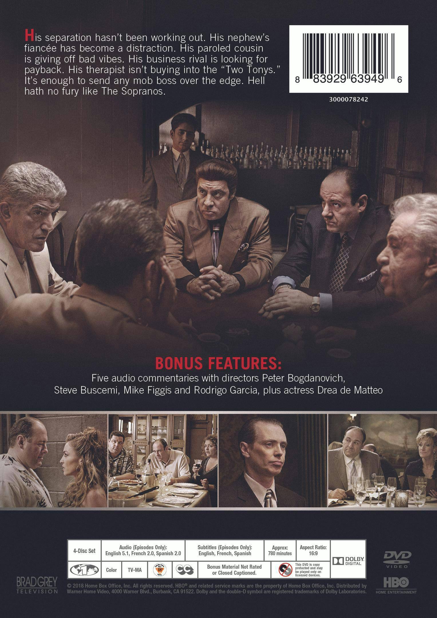 Angle. The Sopranos: Complete Series 5 (Box Set) [DVD].