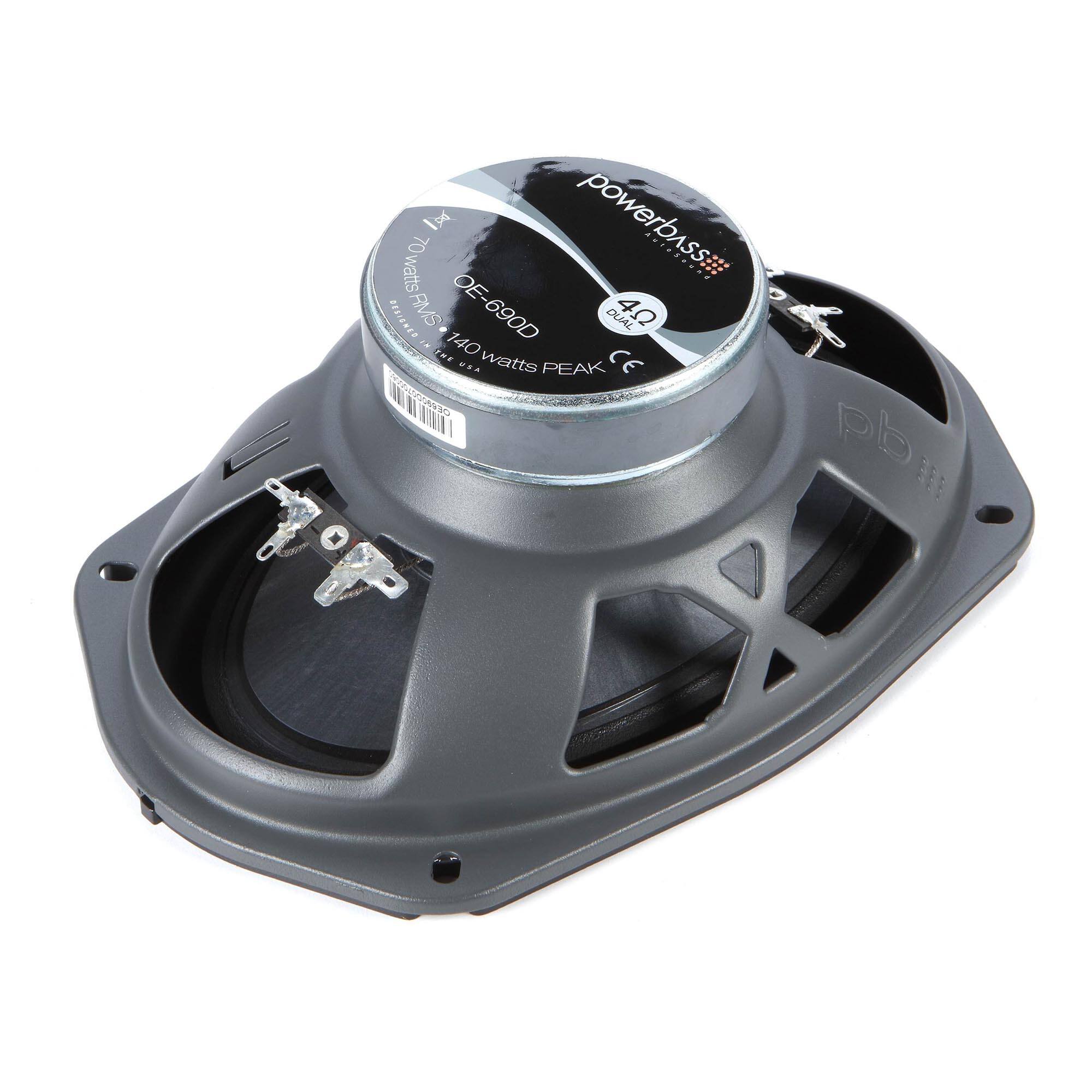 powerbass  
OE-690D  
40 watts RMS  
140 watts PEAK  
CE