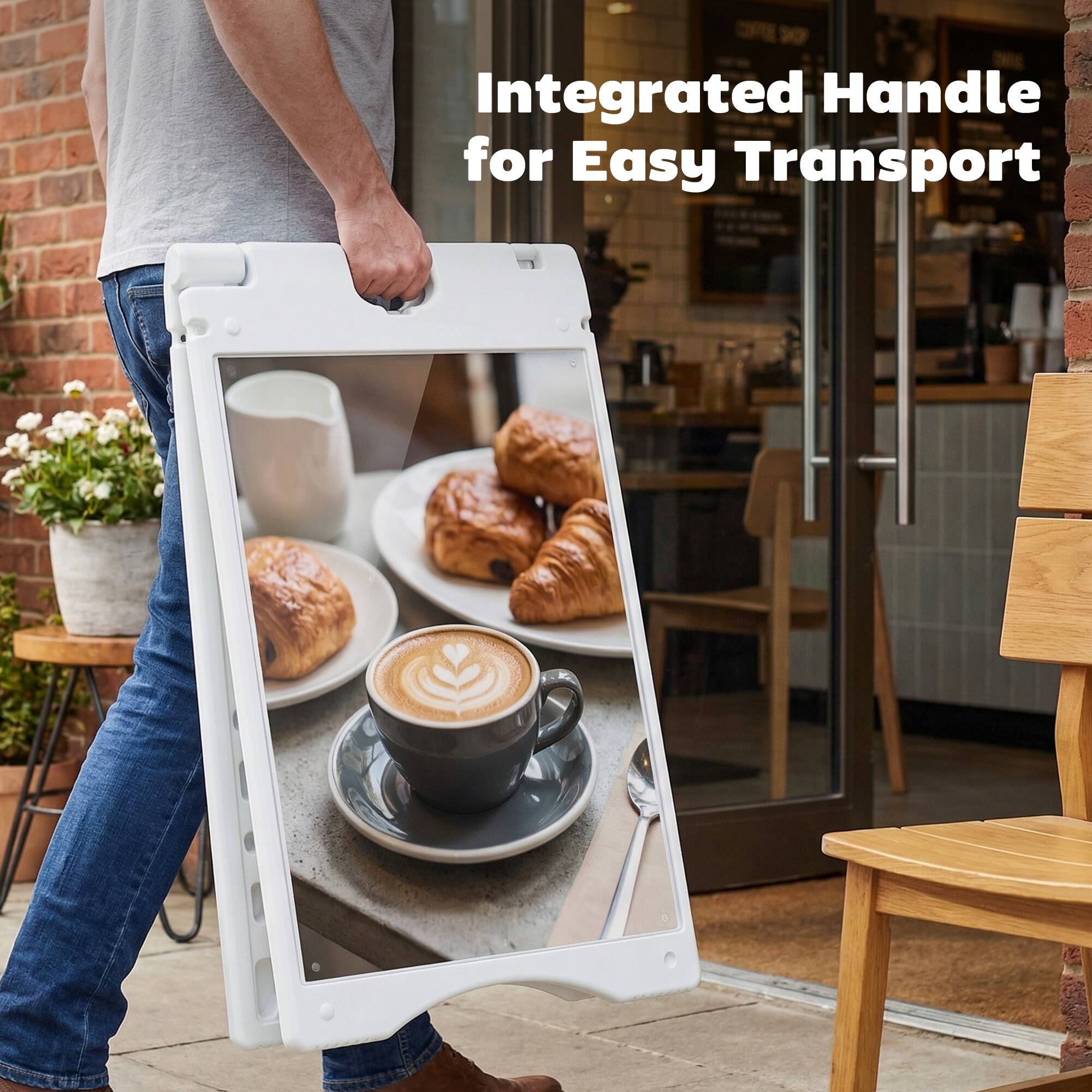 Integrated Handle for Easy Transport