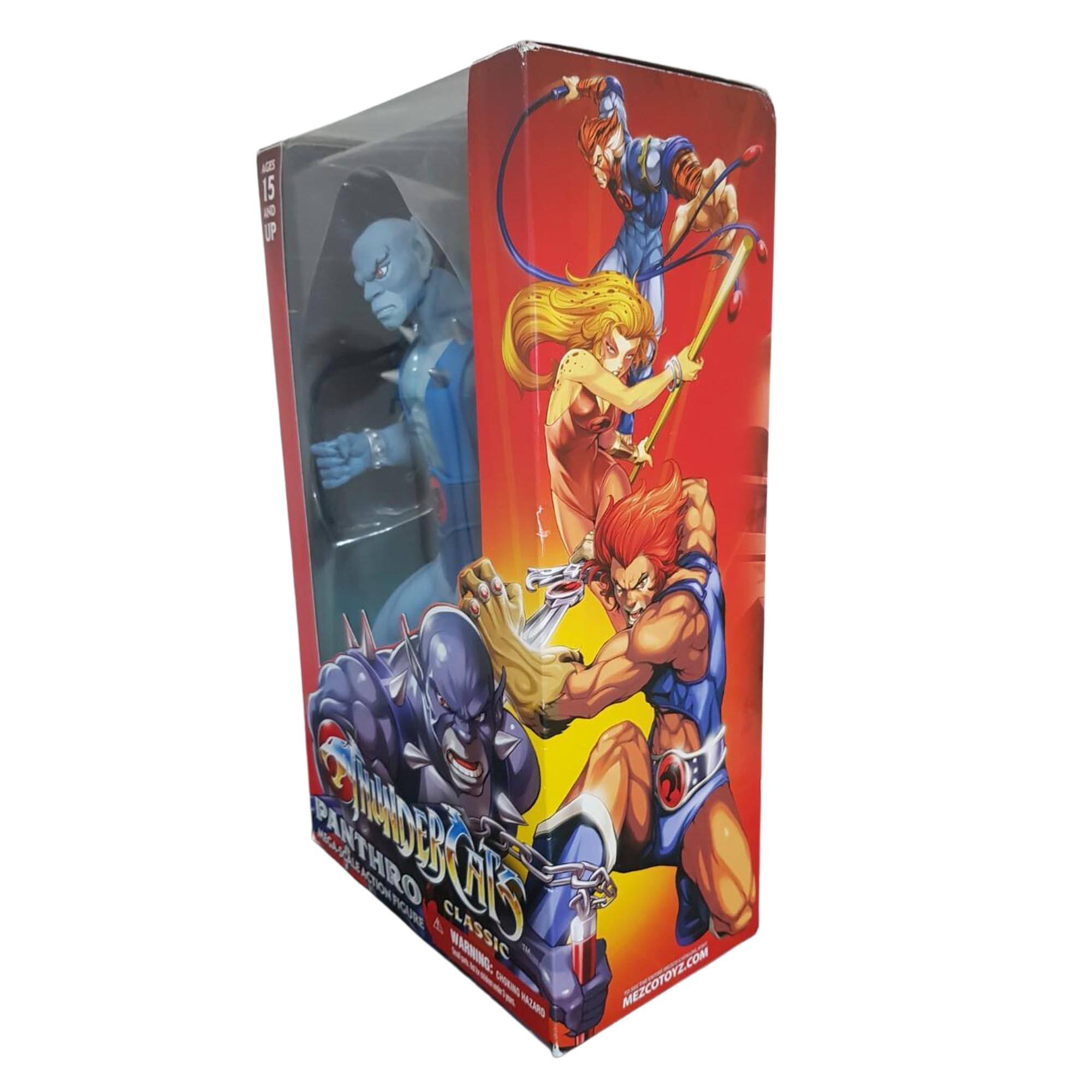 15+ UP  
THUNDERCATS  
PANTHRO  
CLASSIC  
WARNING: CHOKING HAZARD - Small parts. Not for children under 3 years.  
MEZCOTOYZ.COM