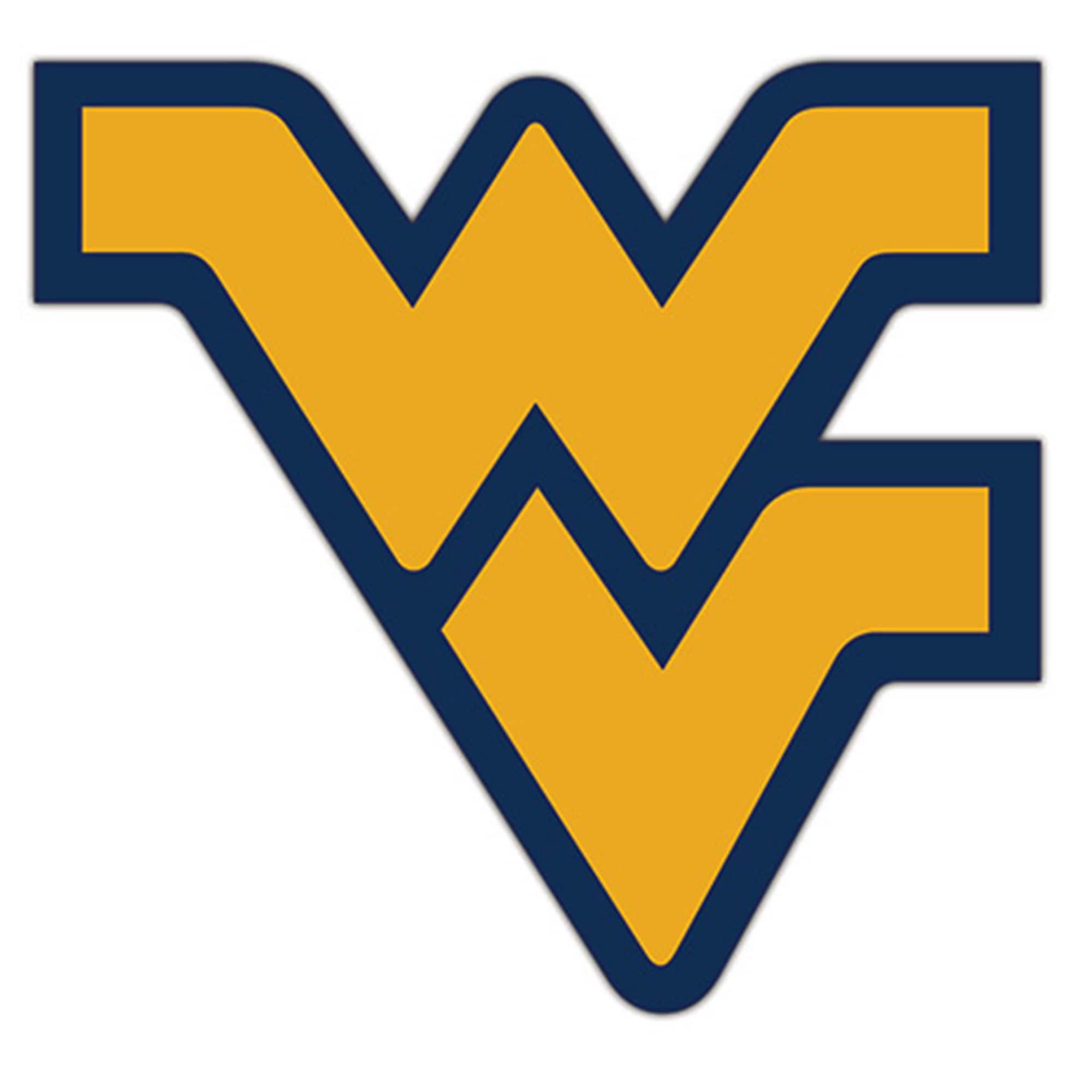 West Virginia Mountaineers 24" Logo Cutout Sign