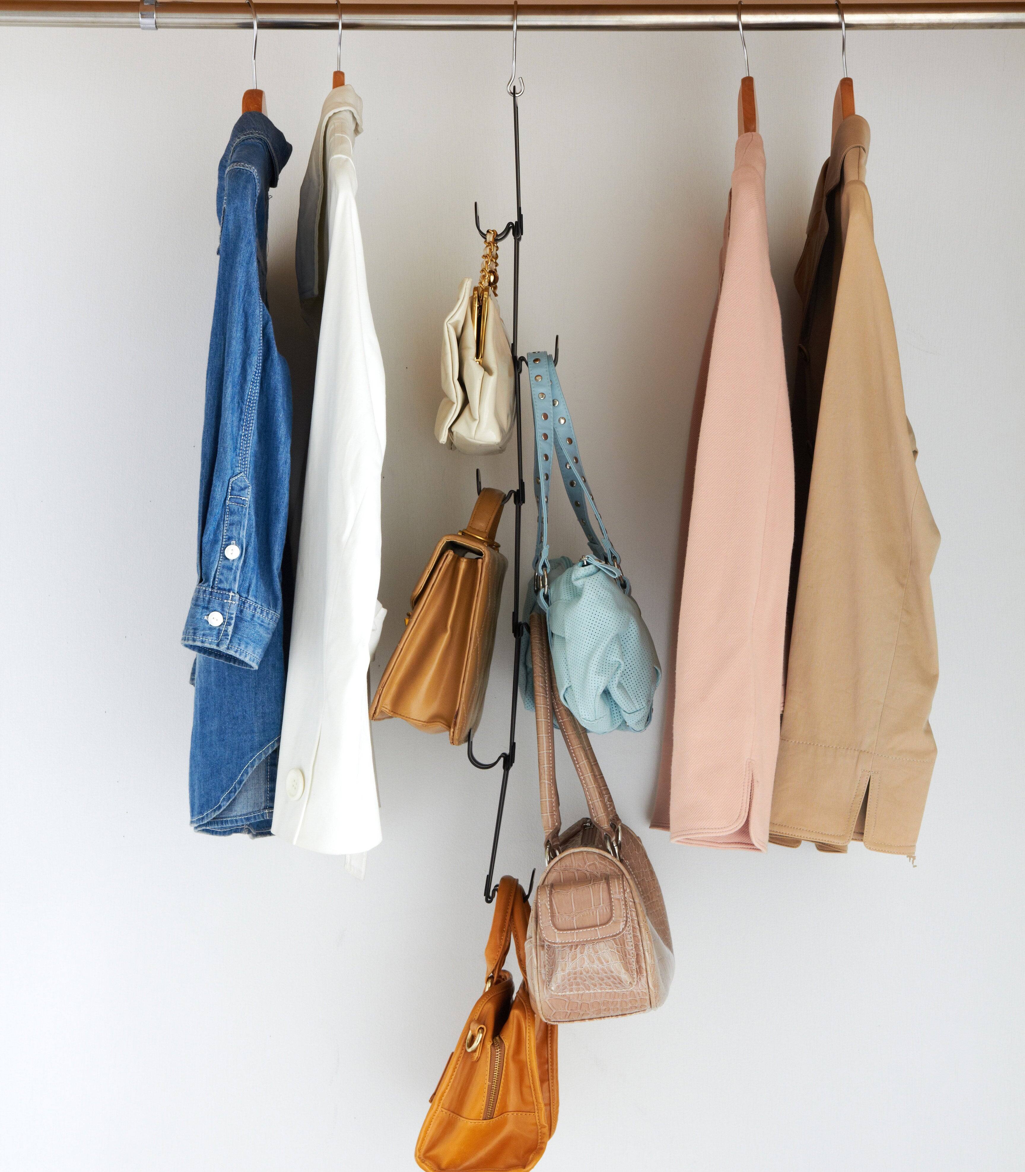 Alt View 4. Yamazaki Home - Cascading Storage Hooks - Steel - Black.