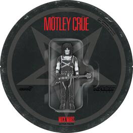 Motley Crue - Super7 - Motley Crue - ReAction Figures Wv2 - Mick Mars (Shout At The Devil - Black & - Collectibles - Multicolor