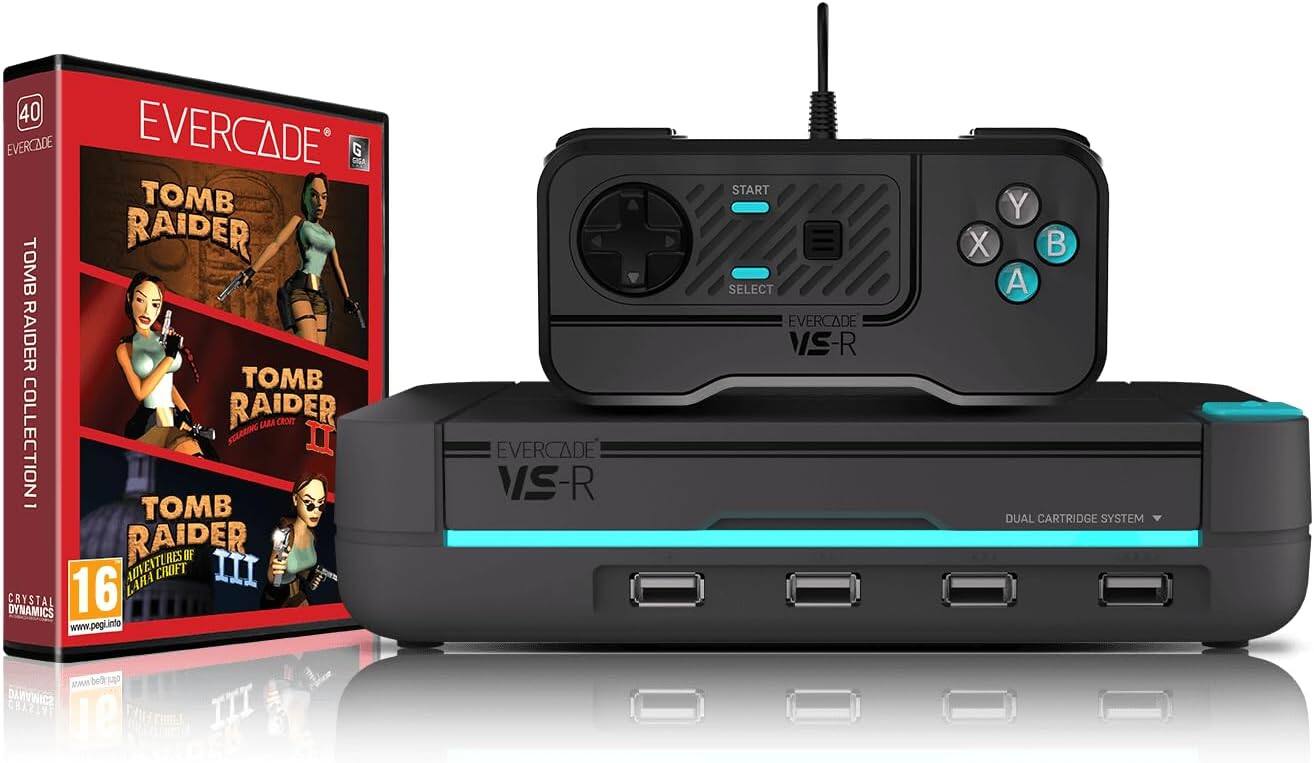 Evercade VS R Solo + Tomb Raider Evercade FG-VSRT-CON-USA - Best Buy