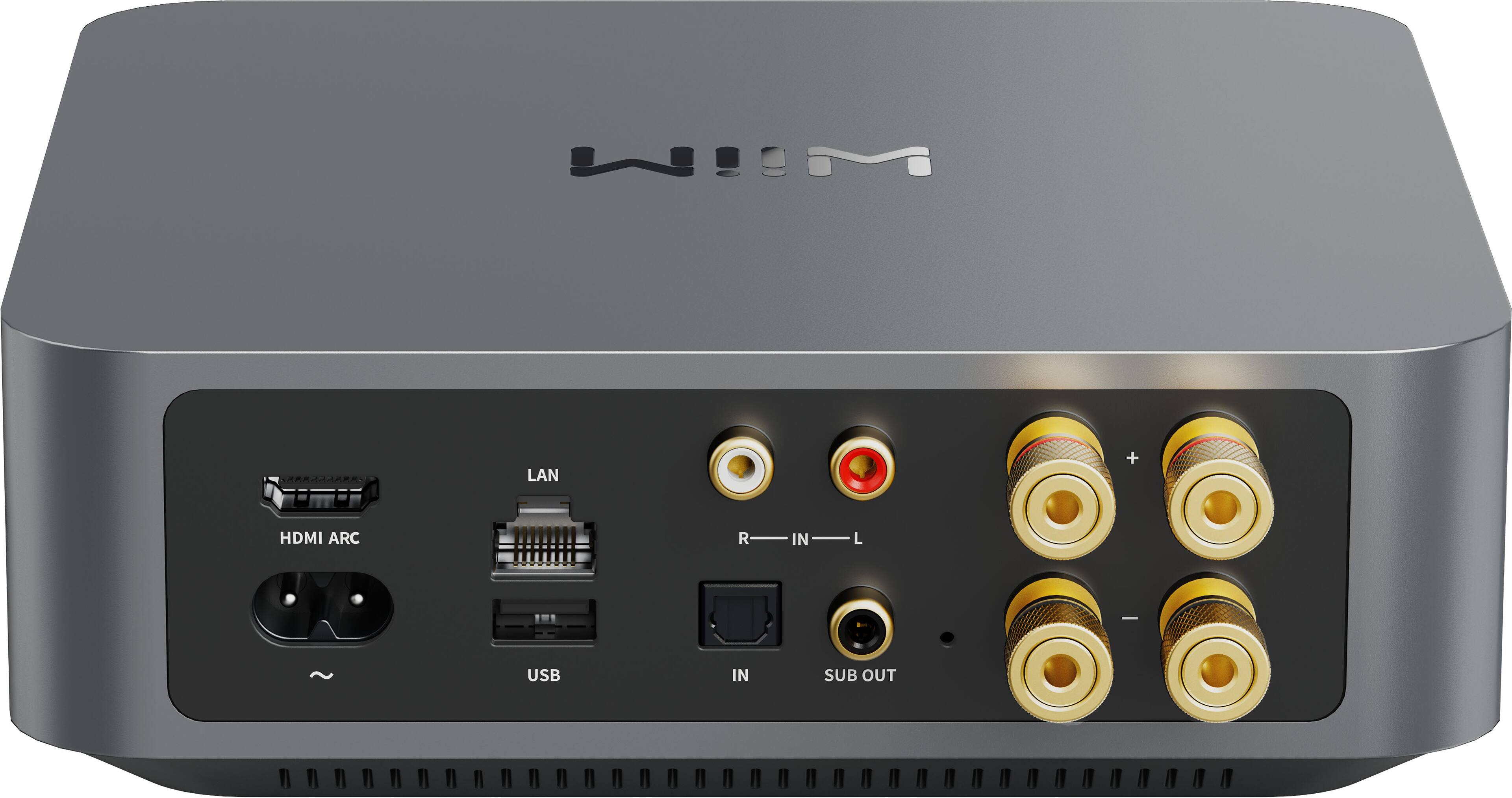 LAN + HDMI ARC R IN L - USB IN SUB OUT