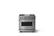 Alt View 1. Viking - 36"W. 5.1 Cu. Ft. Freestanding Manual Clean Sealed 4B Gas Convection Range/Griddle-Stainless Steel/Brushed Brass - Stainless Steel.
