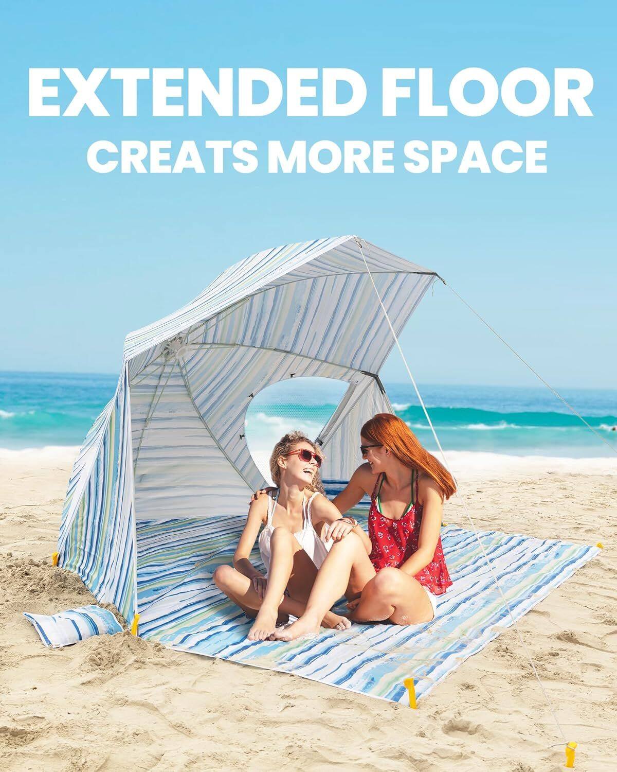 EXTENDED FLOOR CREATES MORE SPACE