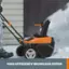 High-efficiency brushless motor.