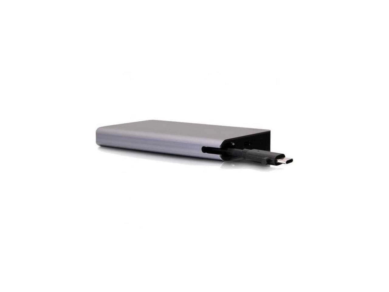 Alt View 3. Cables to Go - C2G 54457 100W Multiport USB-C Travel Dock.