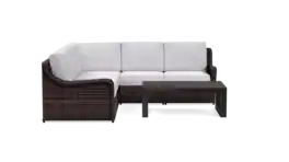 Yardbird® - Waverly Outdoor Large Sectional Set - Silver