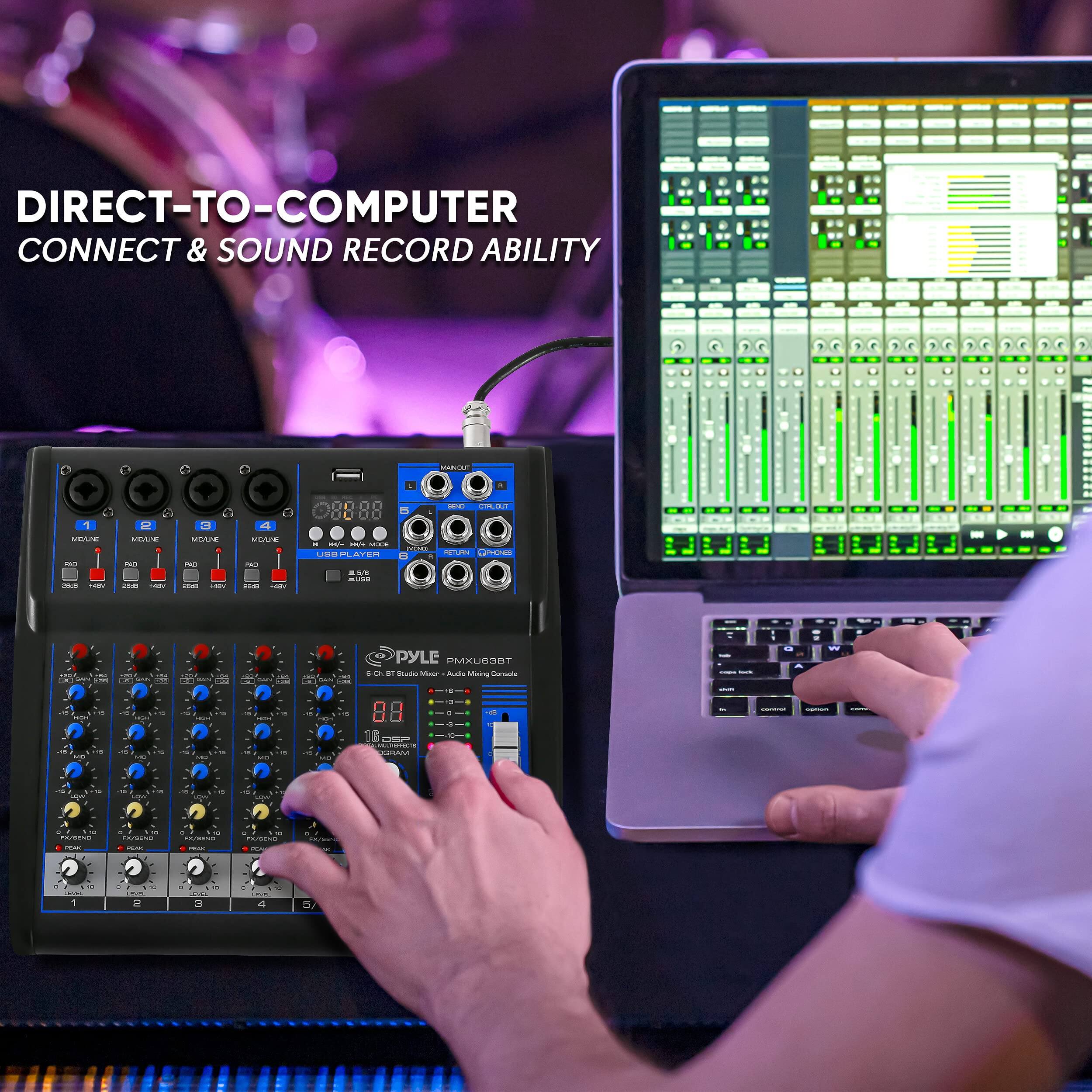 DIRECT-TO-COMPUTER CONNECT & SOUND RECORD ABILITY