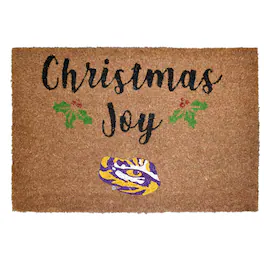 The Memory Company - LSU Tigers 23" x 35" Holiday Door Mat - Multicolor