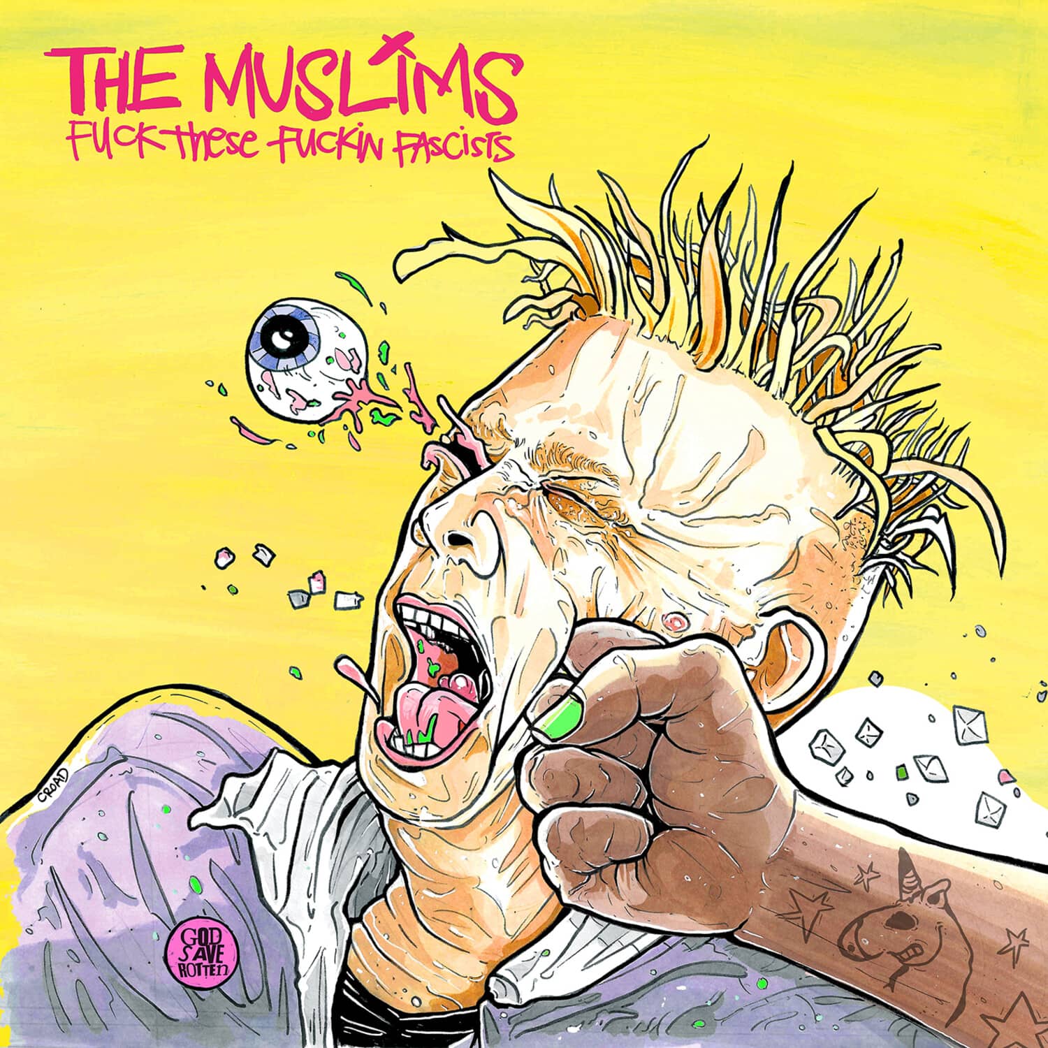 The Muslims - Fuck These Fuckin Facists  - VINYL LP
