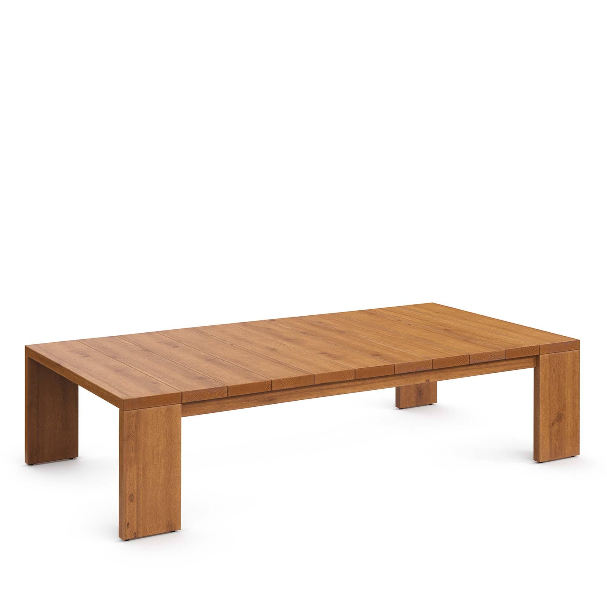 Angle. Modway - Tahoe Outdoor Patio Acacia Wood Coffee Table by Modway - Natural.