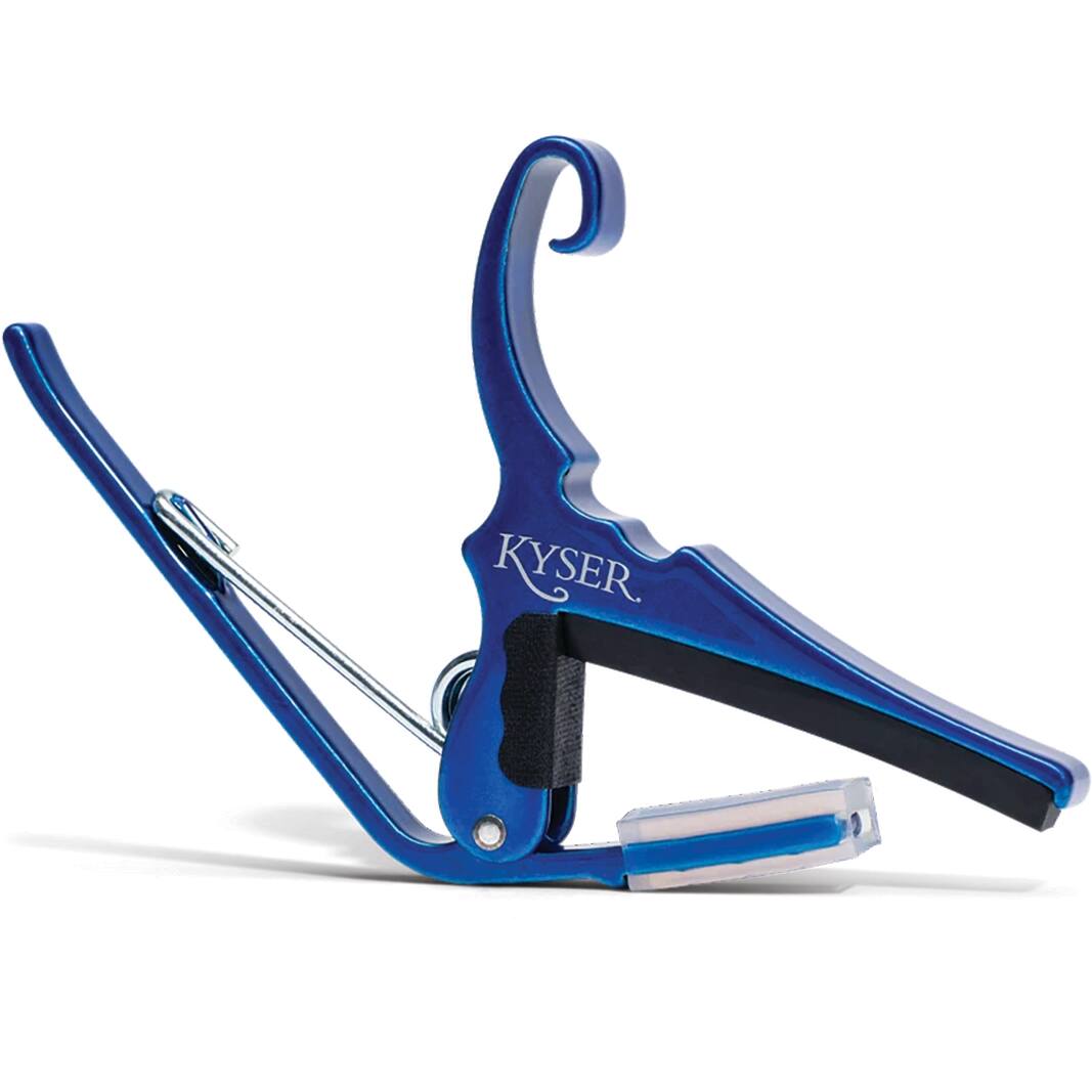 Front. Kyser - Acoustic Guitar Capo Blue.