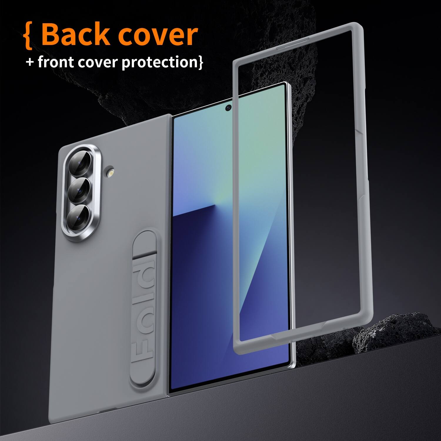 {Back cover + front cover protection}