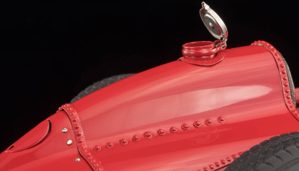 Alt View 1. CMC - 1956 Ferrari Lancia D50 Short Nose Red 1/18 Diecast Model Car by CMC.