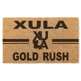 Jardine - Xavier University of Louisiana Gold Rush 18" x 30" Team Logo Doormat - Brown