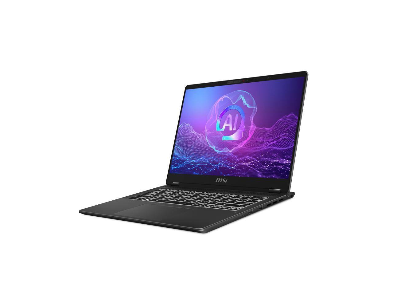 Alt View 3. MSI - MSI Prestige 14 AI+ Laptop Intel Core Ultra 9 288V 32GB RAM 1TB NVMe SSD Windows 11 Home (C2VMG-034US).