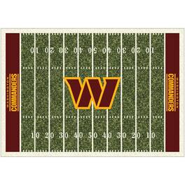 Imperial - Washington Commanders 5'4'' x 7'8'' Home Field Rug - Multicolor