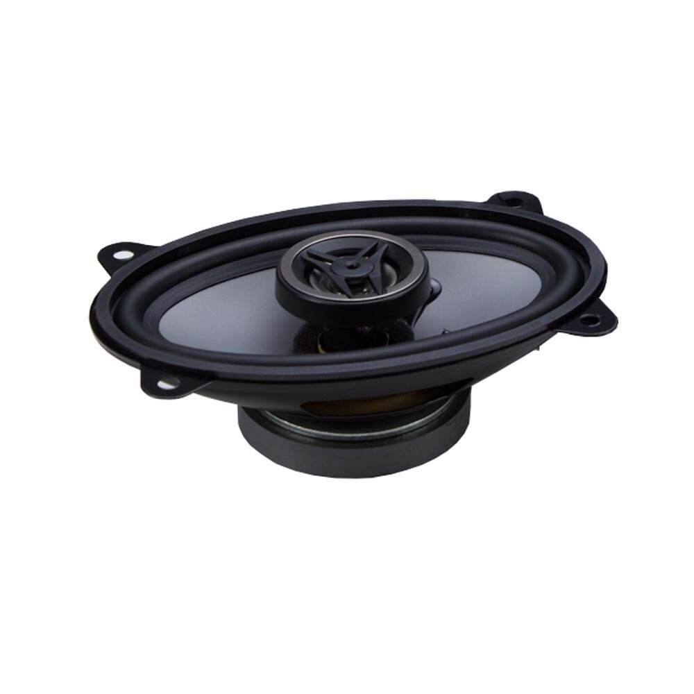 Alt View 5. Crunch - Crunch 4x6 Inch 2-Way Car Speakers, 250W Coaxial Audio System, Black, 2 Pack - Black.